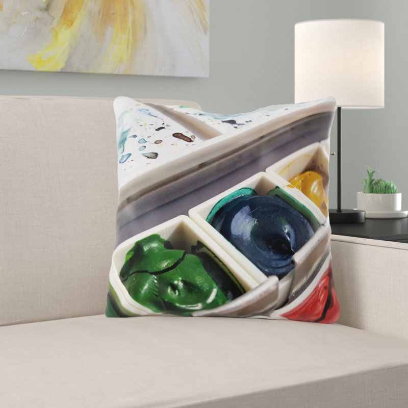 Housse et insert de coussin extérieur Waring Art, Microsuède, Intérieur