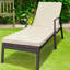 Chaise longue d'extérieur en rotin et osier-129694782