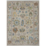 Cove Hand-Knotted New Zealand Wool Low Pile Indoor Rug Traditional