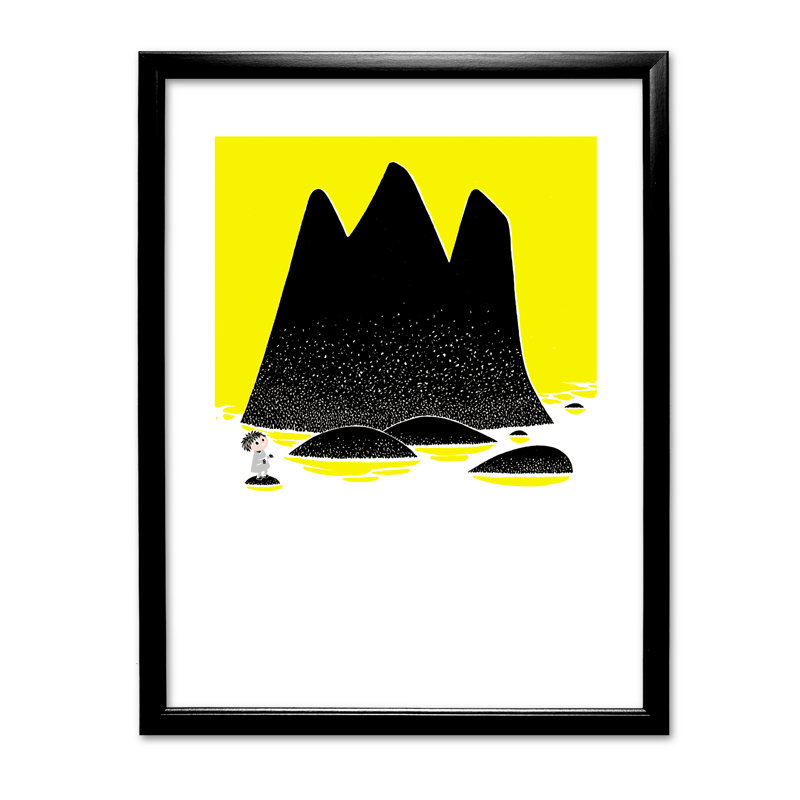 Tove Jansson - Single Picture Frame Print, Black