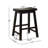 Modern Minimalist Bar Stool,Ideal for Kitchen Counter & Dining Room,Set of 2-100483288-119183418