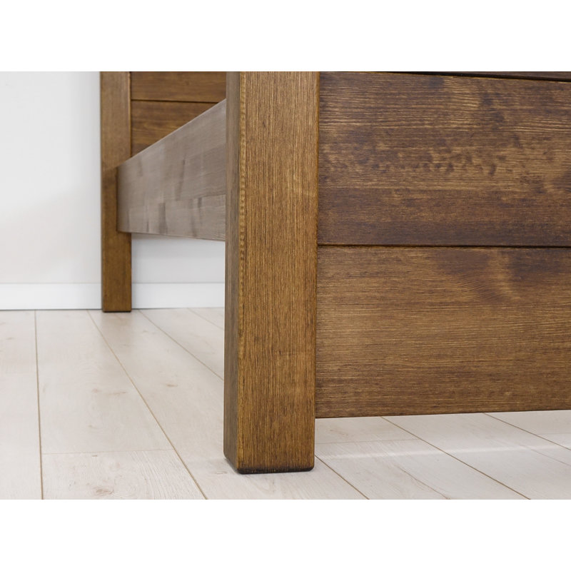 Kor Solid Wood Bed, European Single (90 x 200cm)