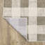 Tapis brun clair / ivoire Dashelle-768258216