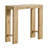 Classic Solid Wood Console Table - 36 Inch Modern Farmhouse Small Entryway Table - Easy Assembly Living Room Furniture for Behind the Couch, Entryway, or Hallway (Light Oak-1635374249-1635374248