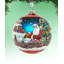 Holiday Splendor 5.5'' Handmade Glass Ball Ornament-107097085-110327058