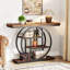 105 Cm Console Table with Storage Shelves-489946939-489726884