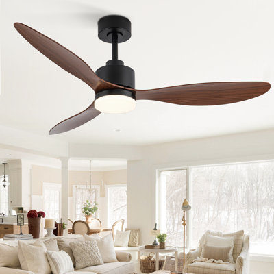 Loritta 3-Blade Ceiling Fan with Light