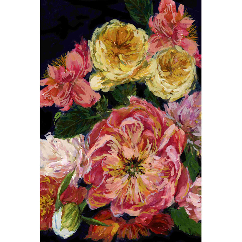 Bouquet rétro III, H 30 po x l 20 po