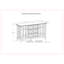 Bedford - Buffet buffet - Brun tabac foncé