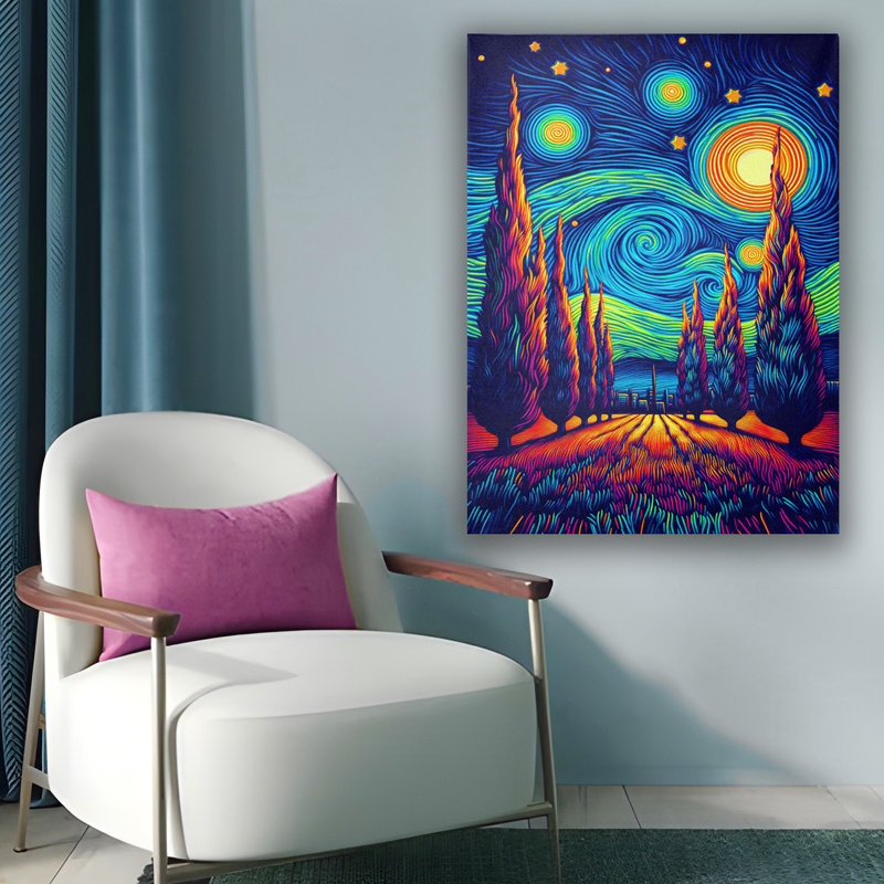 Decorative Canvas Painting, 27.6" H x 19.7" W