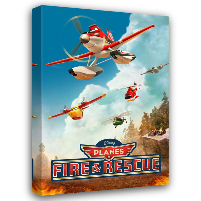 Planes Fire & Rescue, 18" H x 12" W