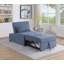 Chaise de luxe avec canapé-lit Sherpa, dossier réglable à 3 niveaux, conception épurée sans accoudoirs, lit escamotable instantané avec coussin décoratif-362908211