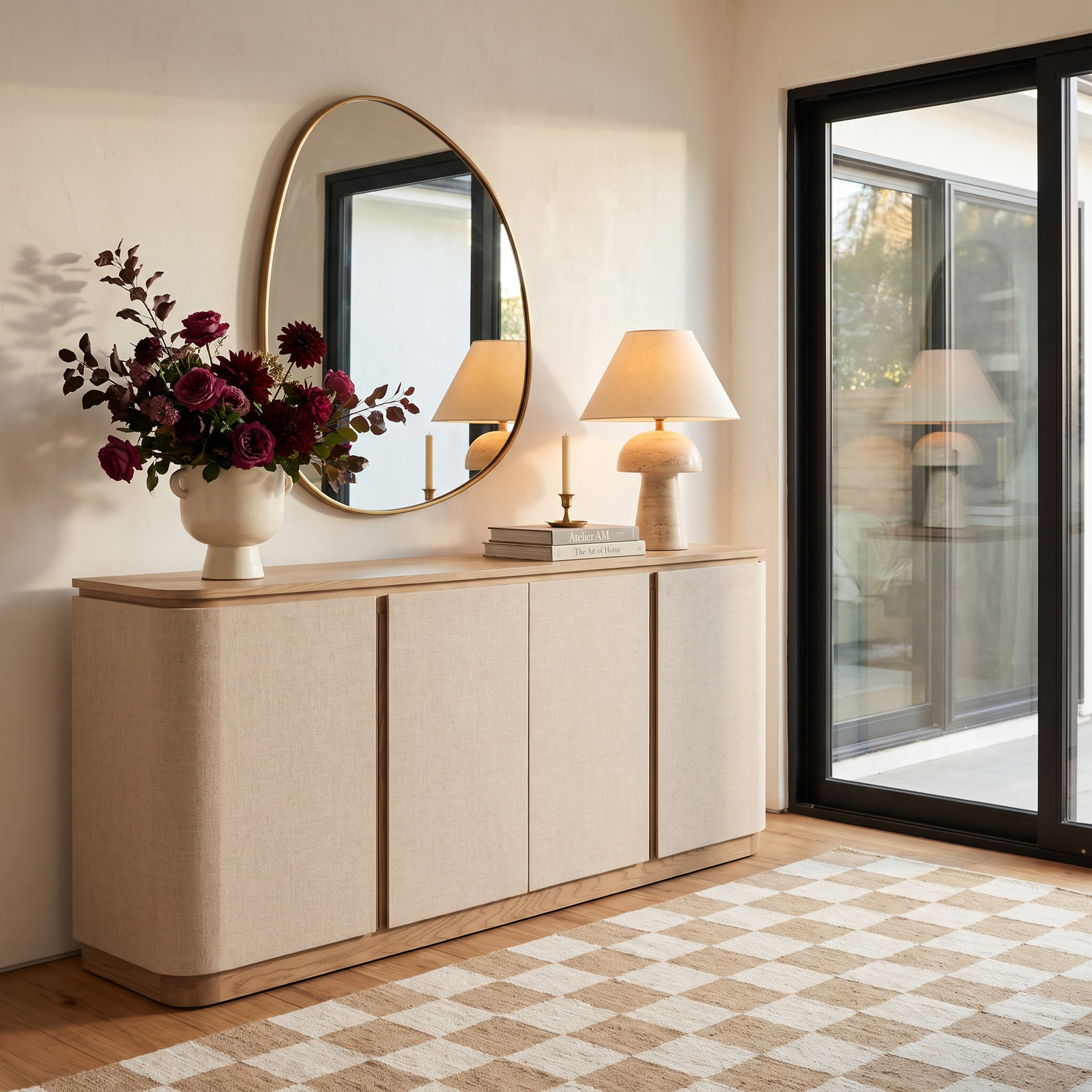 Linen Oak Sideboard