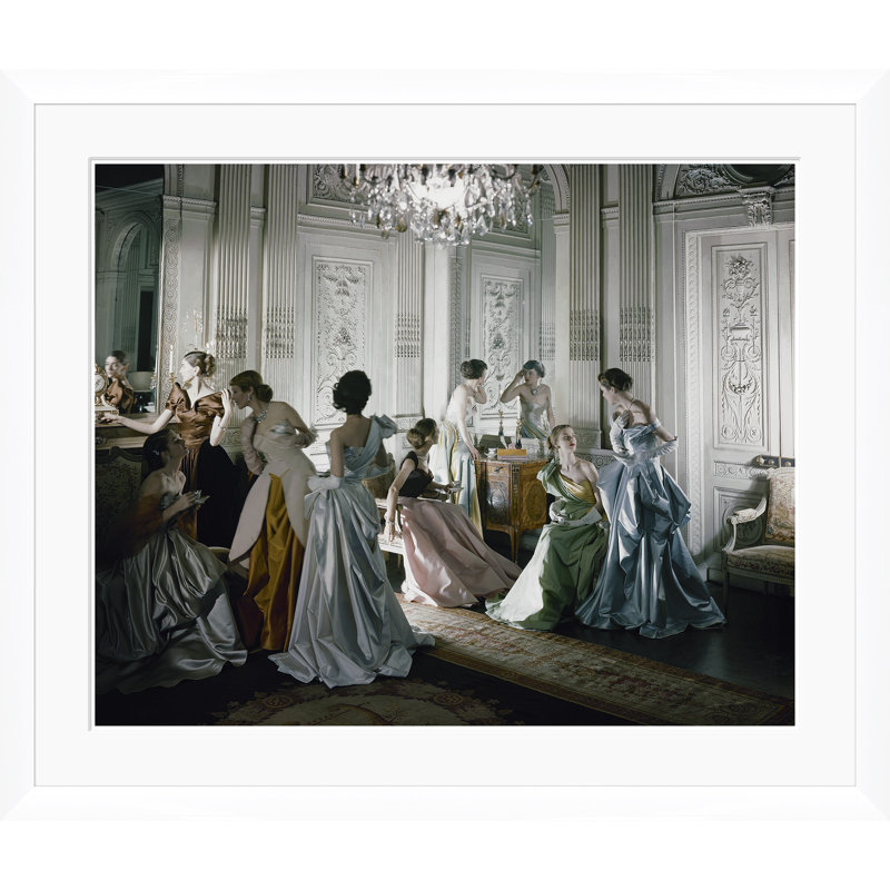 Vogue Magazine, "Charles James Gowns," Cecil Beaton, June 1, 1948 Print by Cecil Beaton, 43.5" H x 51.5" W