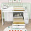  Lit superposé double Kalavati avec tiroirs de rangement et garde-robe-1631151287