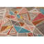 Mid Century Modern Hand Knotted Geometric Area Rug-1120853983