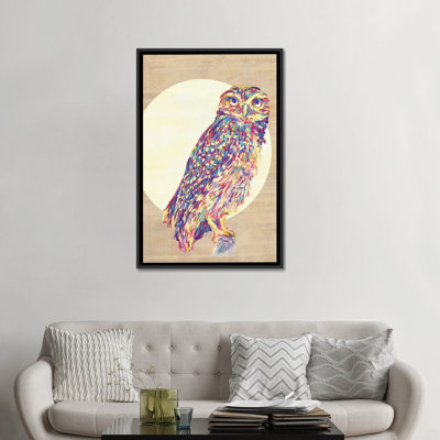 «Owls» sur toile