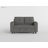Oclair 56.5" Modern & Contemporary Boucle Loveseat with Convertible Pull-Out Sleeper Bed, Integrated USB Multi Charging Ports-1285940209