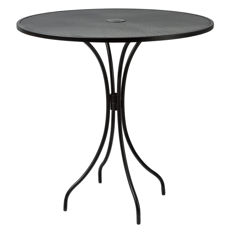 Barnegat 4 Person 39.875'' H Galvanized Steel High Top Table, 39.875" H x 42" W x 42" D