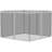 Outsunny 10' X 13' Replacement Mesh Sidewall Netting For Patio Gazebos And Canopy Tents With Zippers (Sidewall Only)