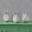 7.5" Resin Egg With Bowtie-1700970343
