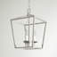 Lustre lanterne à intensité variable en acier à 3 lumières Finnegan-1928442492