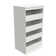 Modular Storage 21.38" W Drawer Unit with 4 Drawers
