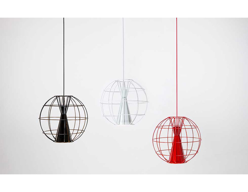 Latitude 1 - Light LED Pendant, Black