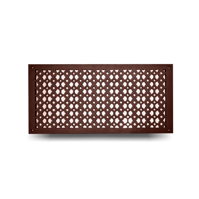 Grille murale en métal