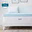 Gel and Aloe Infused 4" Memory Foam Mattress Topper-1275742538