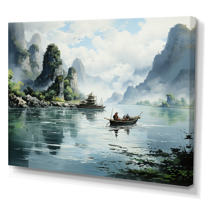 " Vietnam Misty Mountains River "