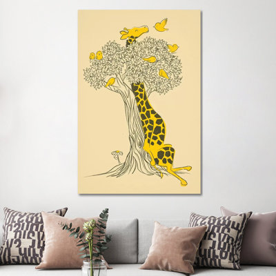 Friends In High Places by Jay Fleck - Wrapped Canvas Print