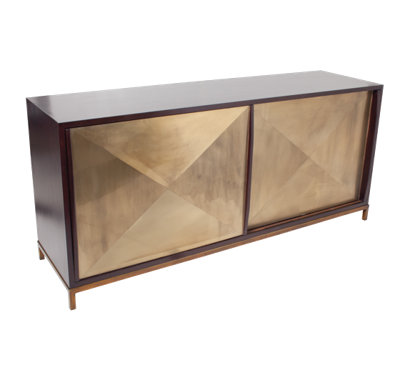 Thor Sliding 2 Doors Accent Cabinet