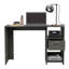 Bureau d'ordinateur, un tiroir, deux tablettes