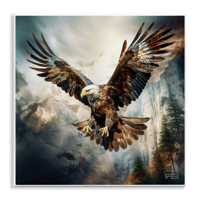 «Intense Eagle Spread Wings» par Roozbeh Bahramali