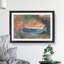 Ophelia with a Blue Wimple by Odilon Redon - Framed Print-62759869-62759872