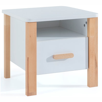 50cm W Manufactured Wood Bedside Table