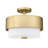 Tilden Fabric Semi Flush Mount-458397644