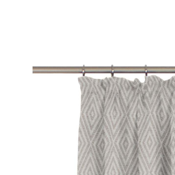 Aberdene Room Darkening Curtains Single Panel, 245cm H x 132cm W, Brown
