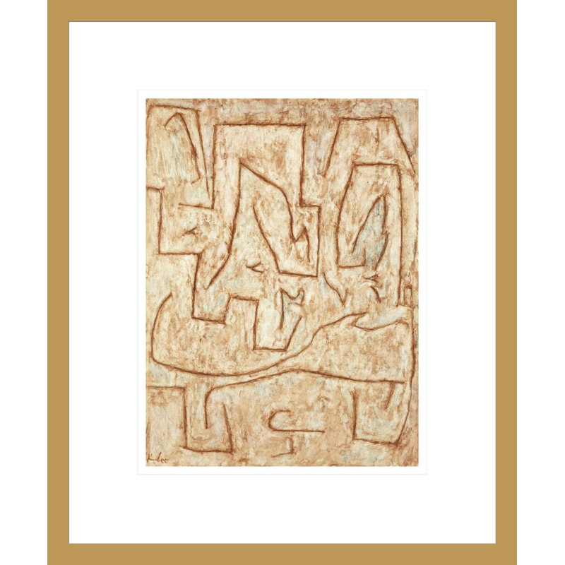 «Latomie» par Paul Klee, impression giclée sur cadre, 16,54 po H x 13,75 po L