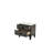 Nightstand In Dark Gray (Rustic Accents)-1297088121