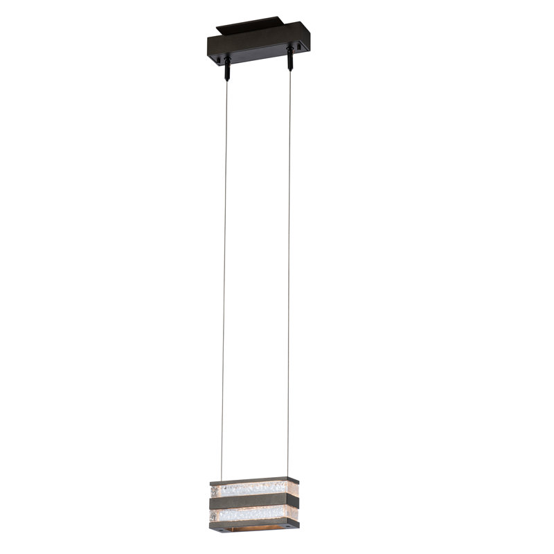 Stacks LED Pendant, Oil Rubbed Bronze