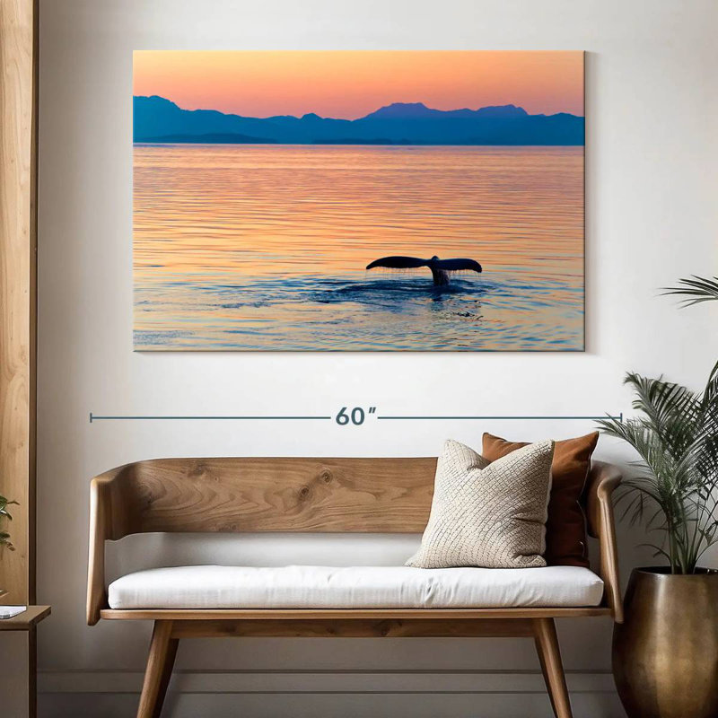 Brampt Whale Dive, 34" H x 51" W