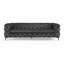 Ghaleb 237Cm Velvet Square Arms Sofa-639926111-639926097
