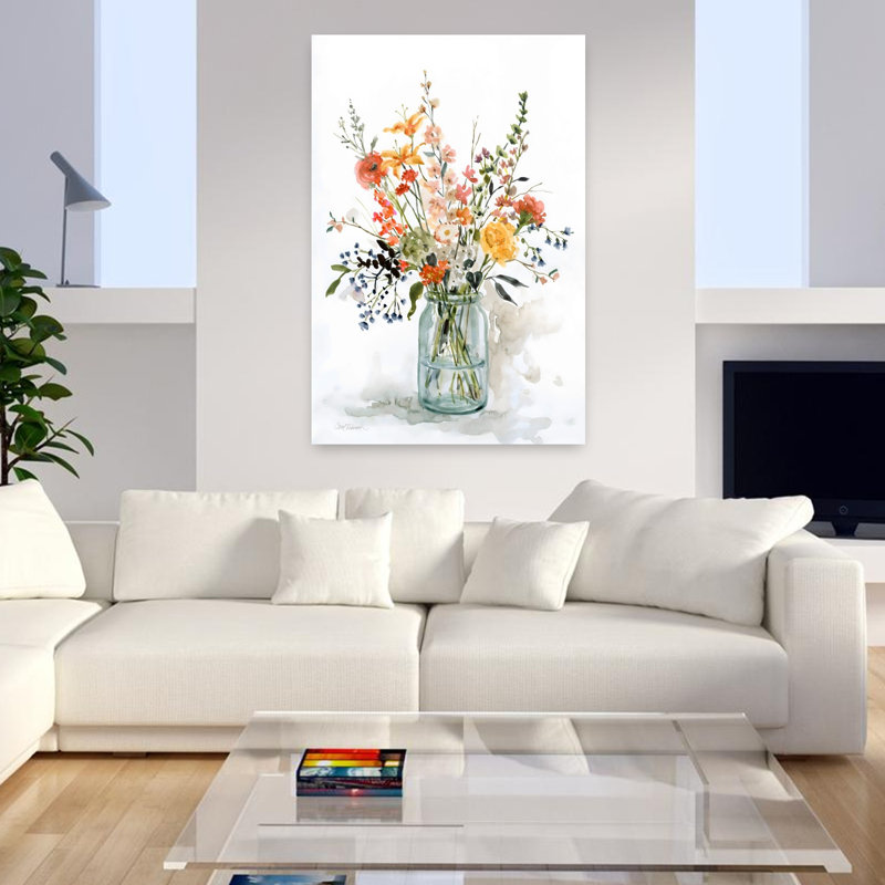 «My Favorite Picks II», art mural élégant au printemps, H 48 po x l 32 po