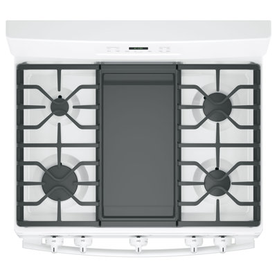 30" 5 cu ft. Freestanding Gas Range with Griddle