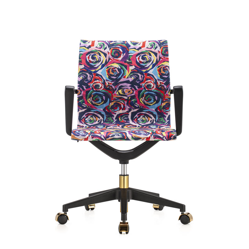Task Chair, Gold/Black