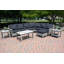 Bella Wicker Outdoor Deep Seating Armless Chair-536448176-536448178