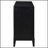 Mason Black 2-Drawer Sideboard with Spacious Storage, Sleek Design for Modern and Traditional Decor.