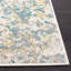Besfort Abstract Ivory/Teal/Gold Area Rug-625120799